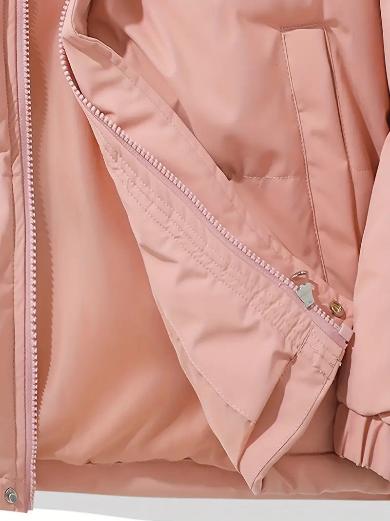 Evita | Gefütterte Winterjacke mit Kapuze für kalte Tage
