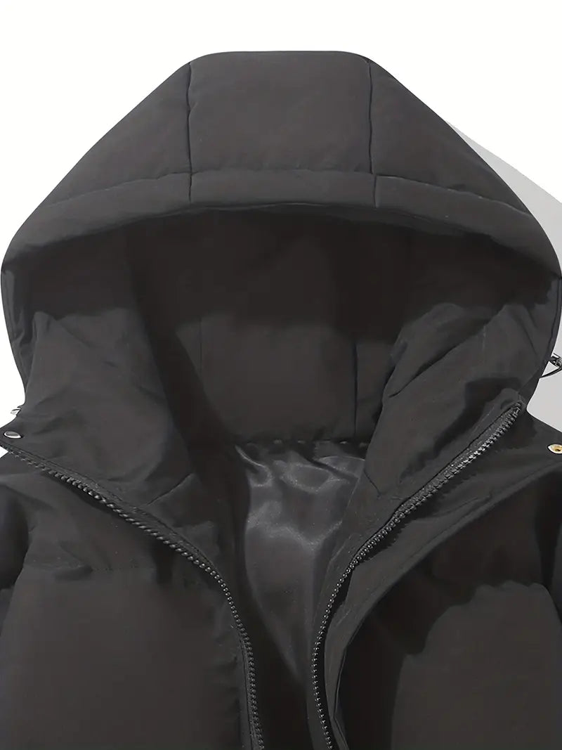 Evita | Gefütterte Winterjacke mit Kapuze für kalte Tage