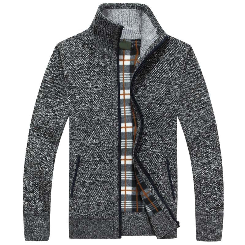 Kurt | Herren Strickjacke mit Reißverschluss