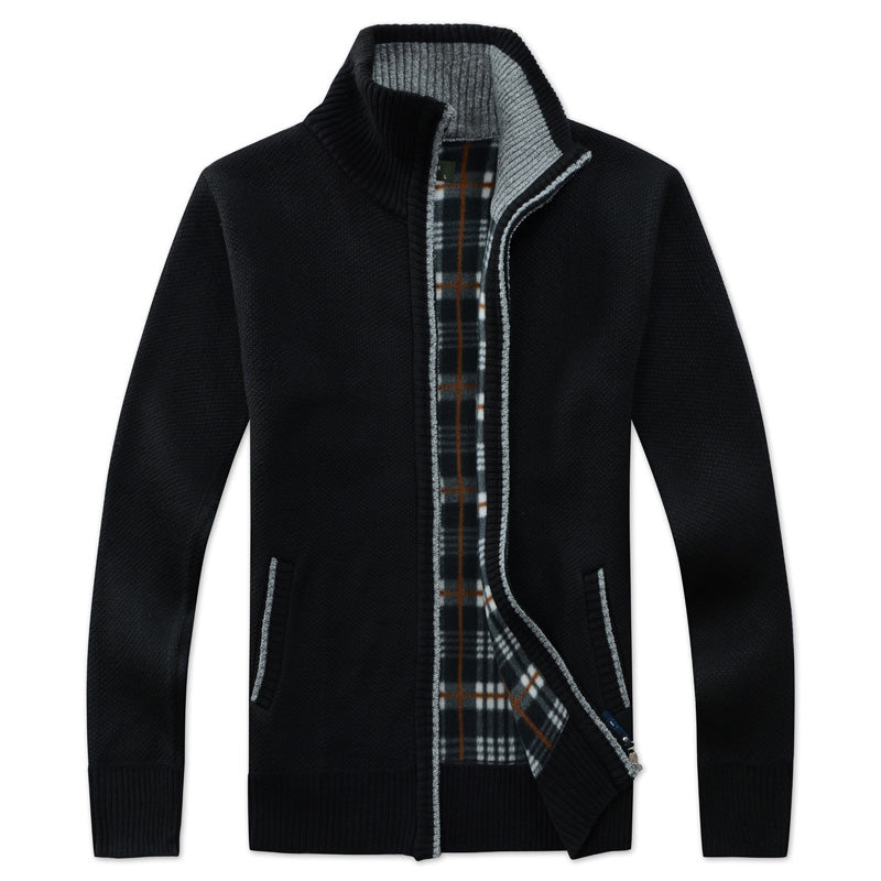 Kurt | Herren Strickjacke mit Reißverschluss