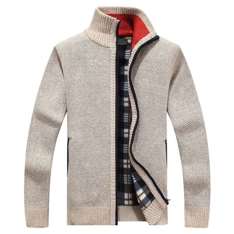 Kurt | Herren Strickjacke mit Reißverschluss