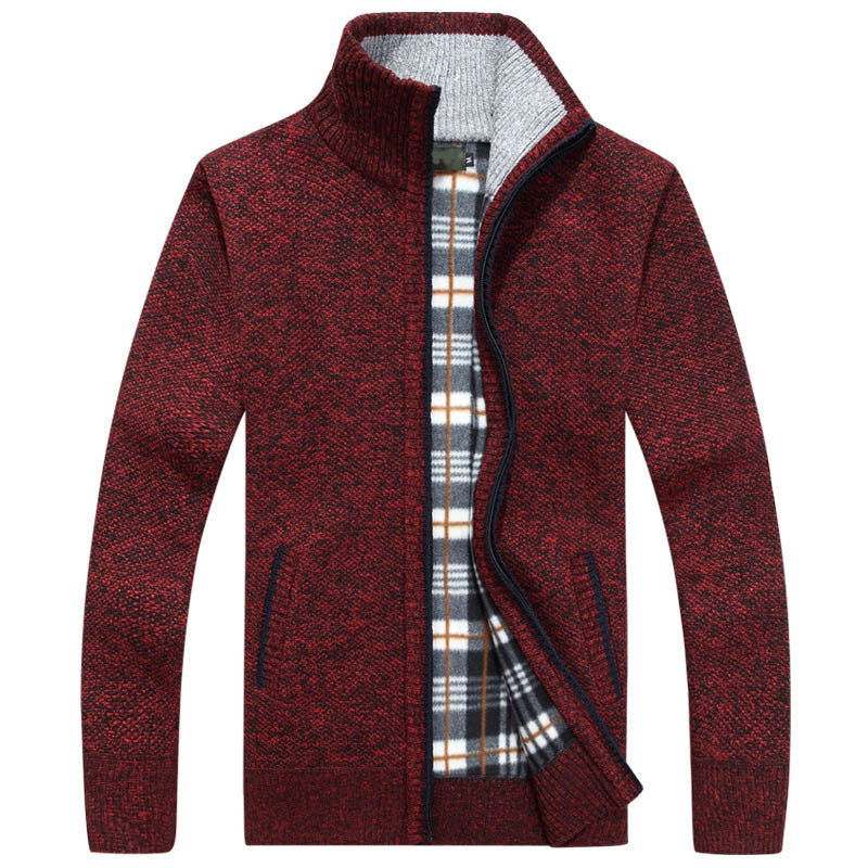 Kurt | Herren Strickjacke mit Reißverschluss