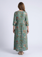 MARINA | BLUMEN MAXIKLEID