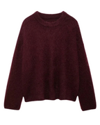 Tess | Burgundy Sweater