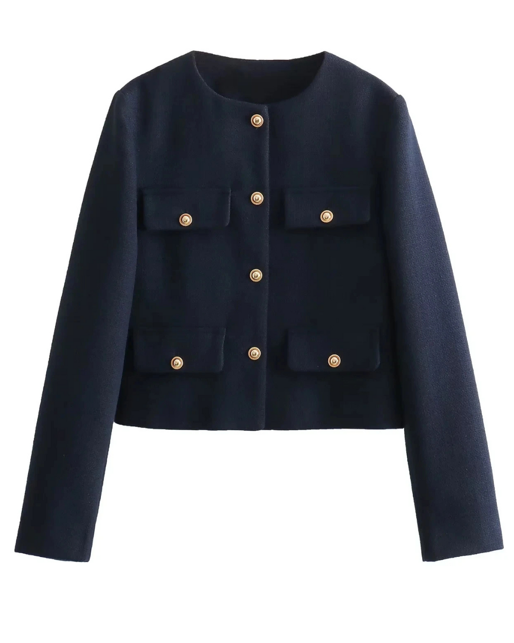 Sara | Elegante Jacke mit Goldknöpfen