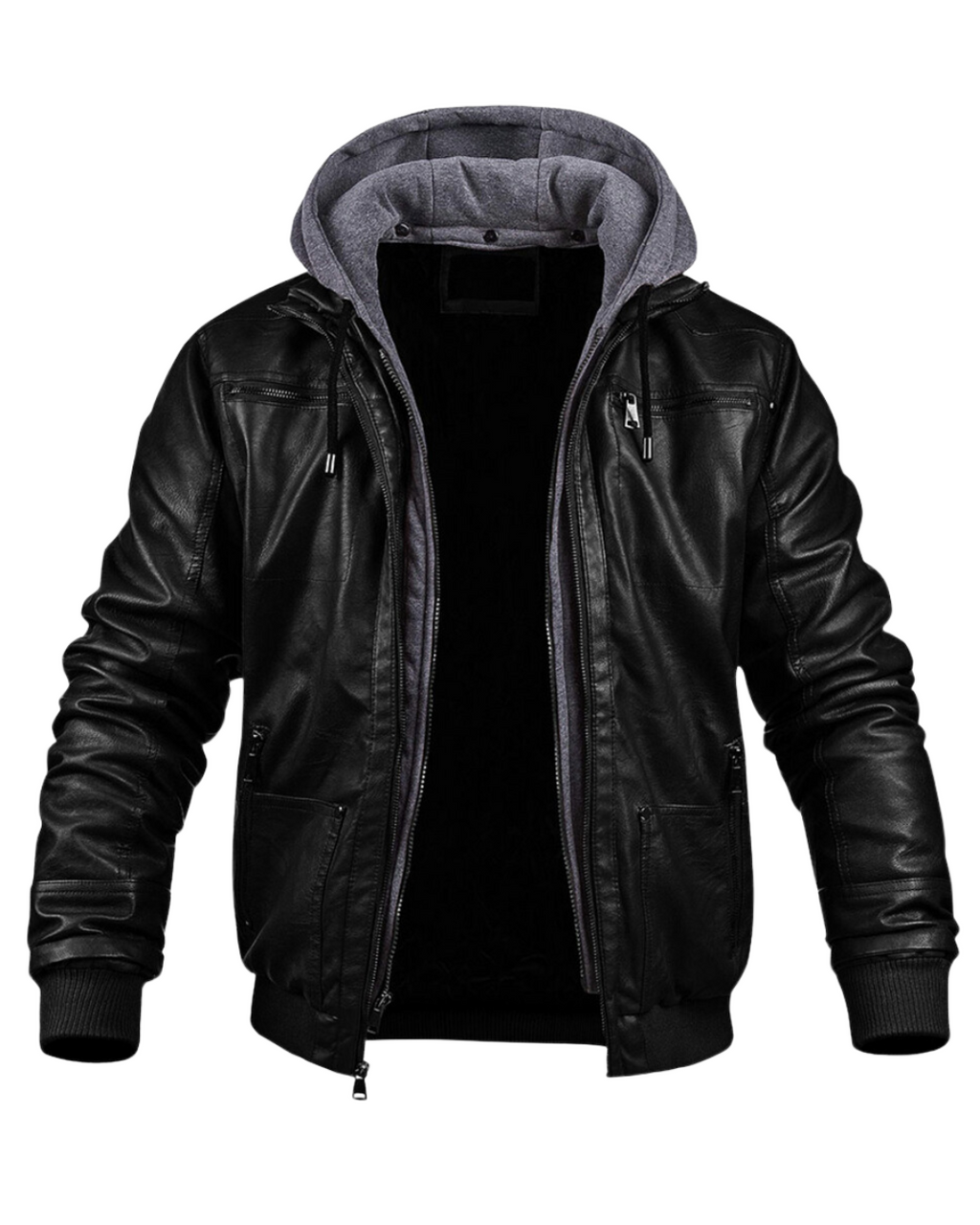 Jonathan | Hochwertige Kunstleder Winterjacke