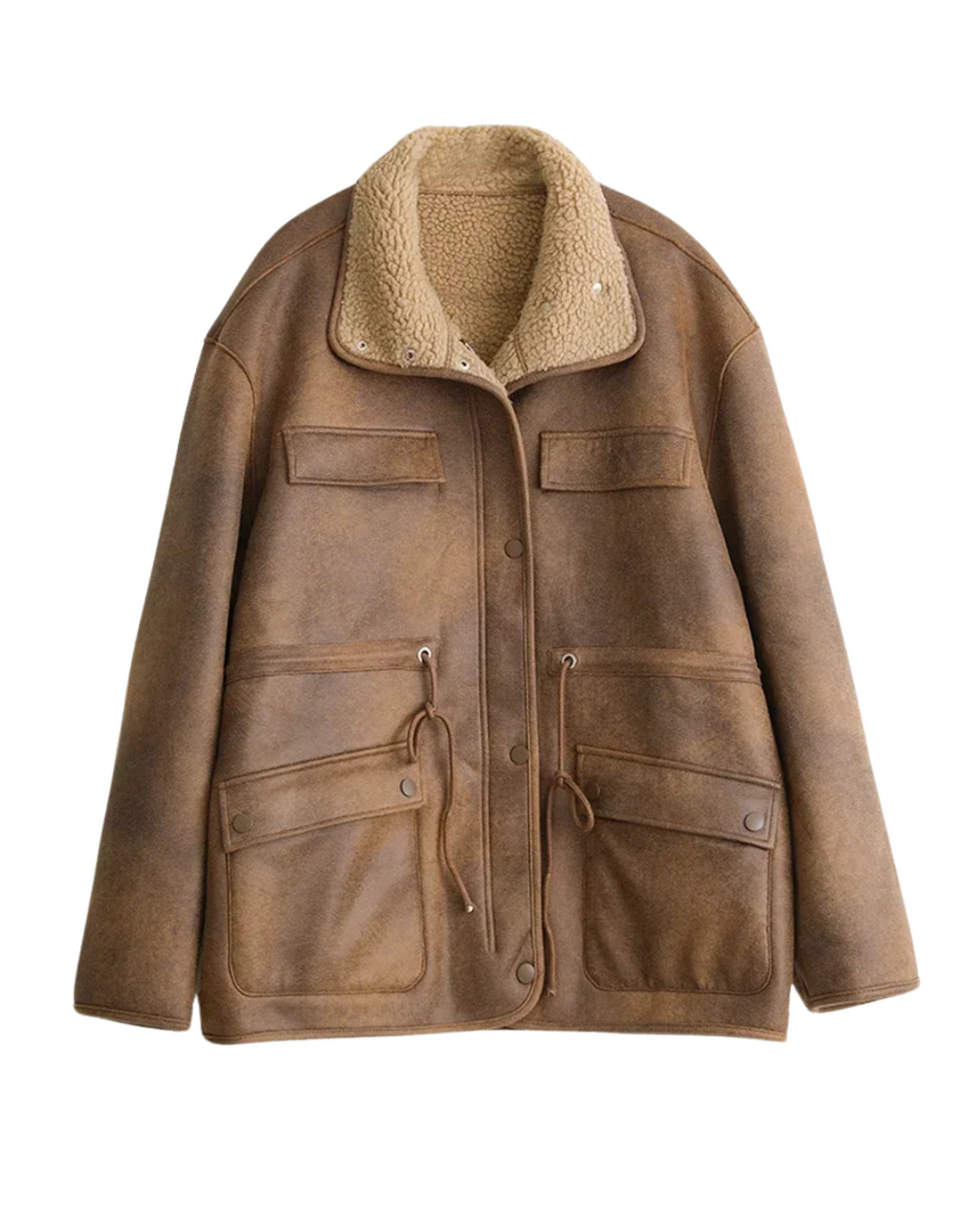 Dagny | Zeitgemäße Doppelknopf-Winterjacke