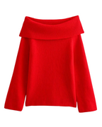 Lara | Off-Shoulder Sweater