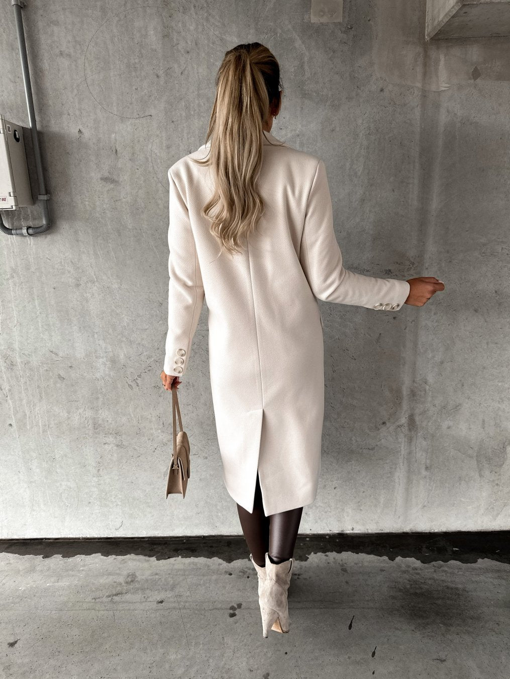 Joan | Weste mit Doppelreiher