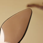 Marloe Spitz zulaufende Leder-Mules