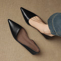 Orlisse Leder Kitten Heel Pumps
