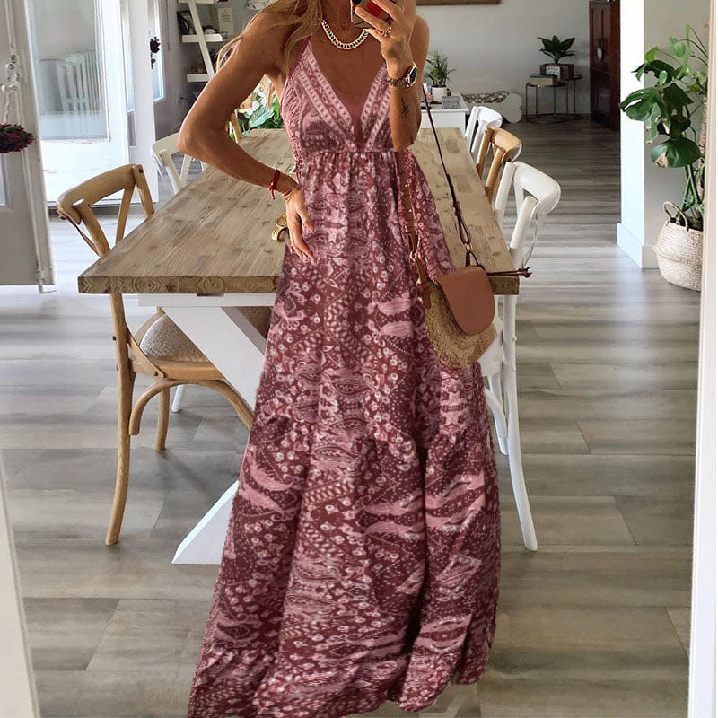 Weren | V-Ausschnitt Maxikleid