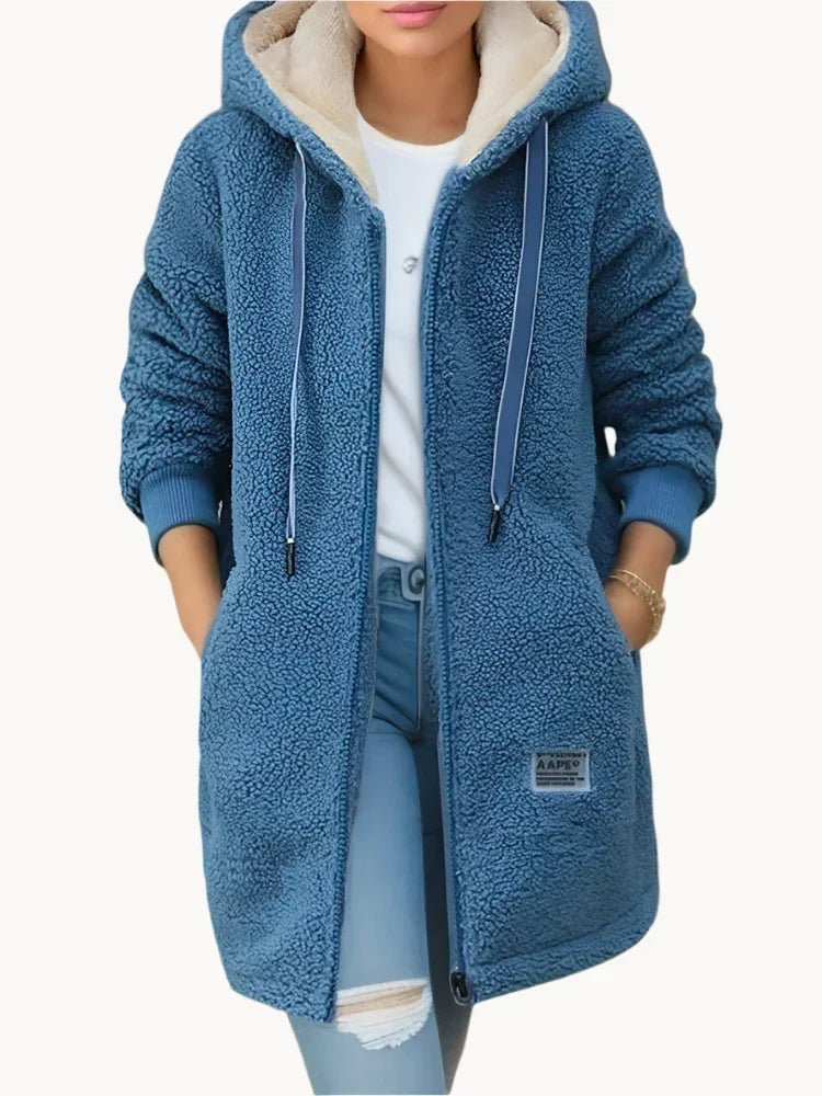 Belinda | Cardigan mit Fleece-Futter
