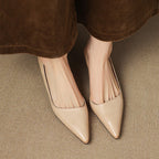 Orlisse Leder Kitten Heel Pumps