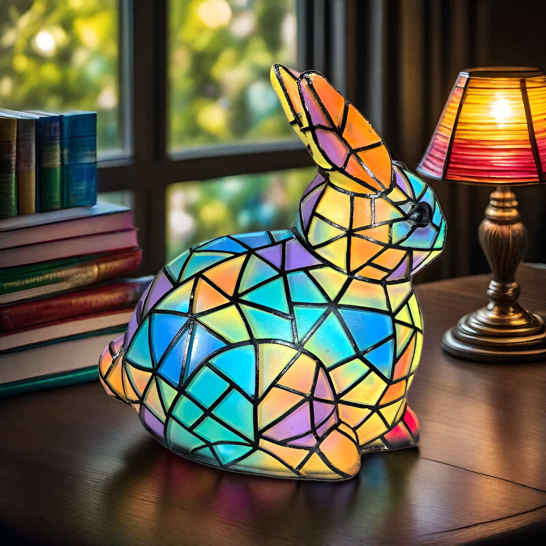 Tibbe – Kleurrijke Konijnenlamp