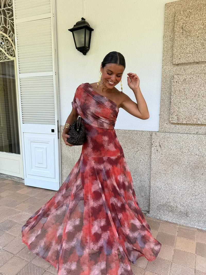 Camila | Elegantes Maxikleid aus Mesh