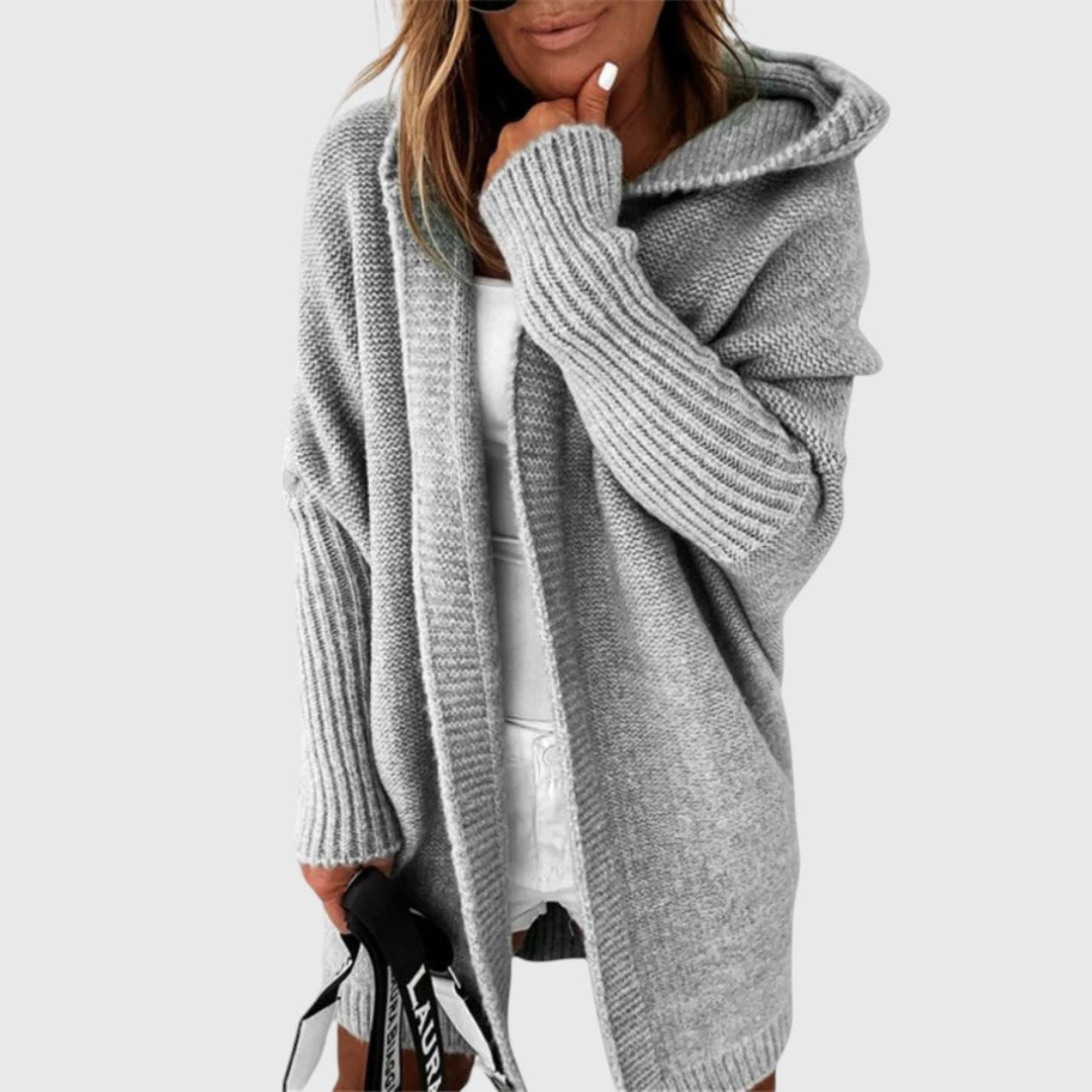 Charlotte™ Gemütlicher Kapuzen-Cardigan
