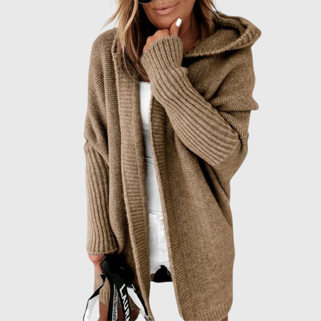 Charlotte™ Gemütlicher Kapuzen-Cardigan
