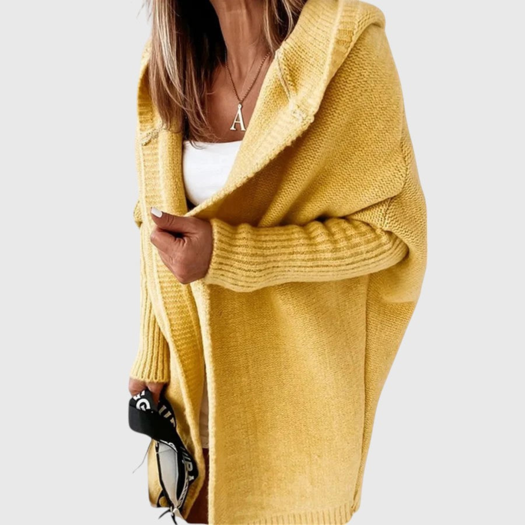 Charlotte™ Gemütlicher Kapuzen-Cardigan