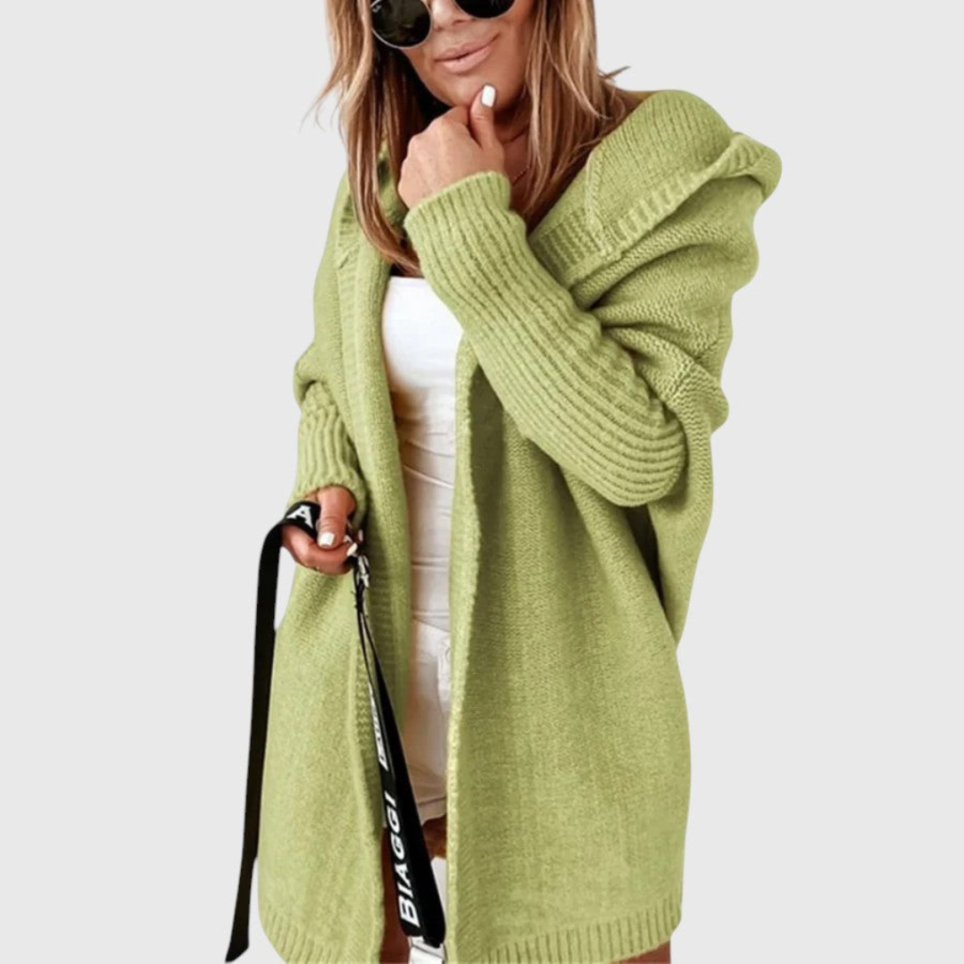 Charlotte™ Gemütlicher Kapuzen-Cardigan