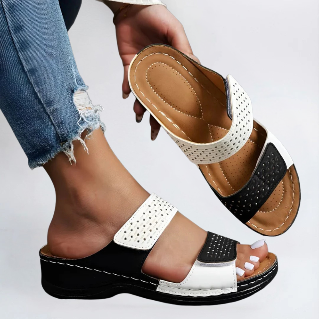 Lynn - Elegante Orthopädische Sandalen
