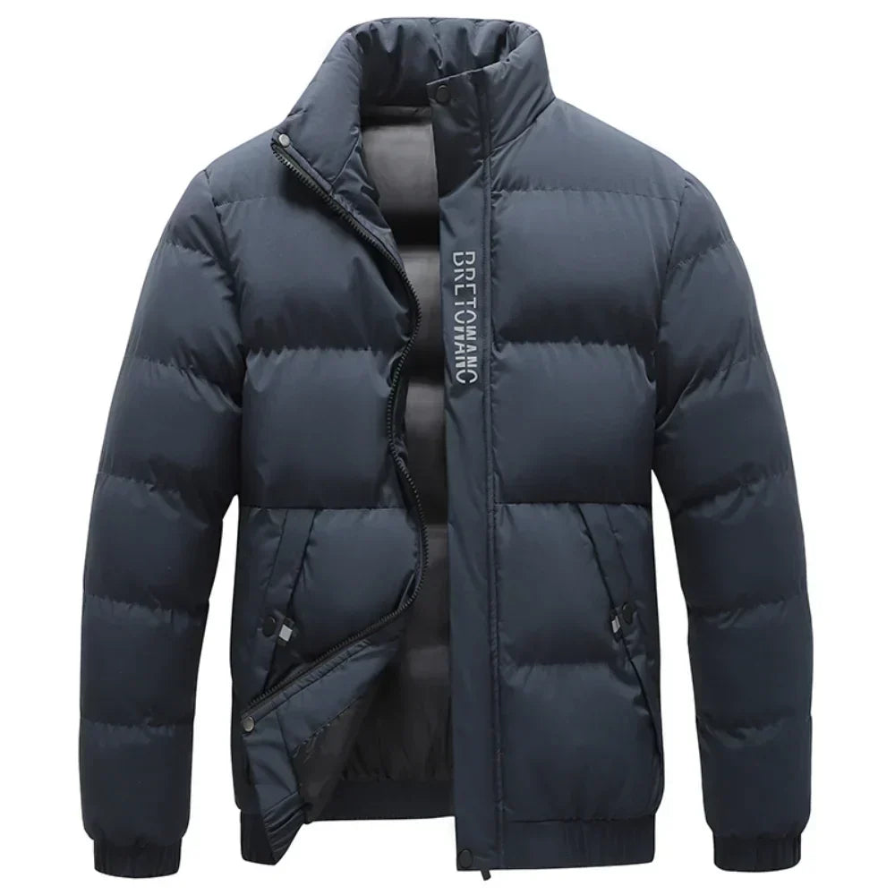 Bas | Winterjacke mit hohem Kragen