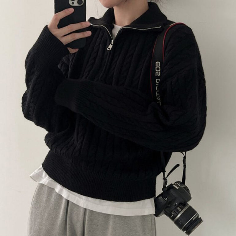 Kim | Zip-Up Sweatshirt