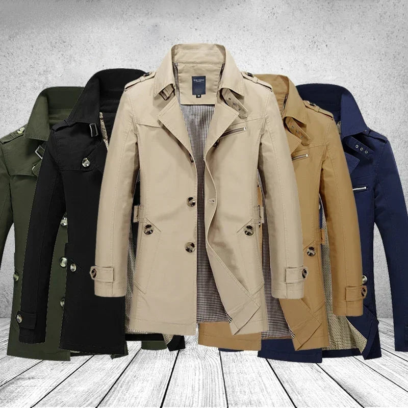 Roger | Eleganter Casual-Trenchcoat