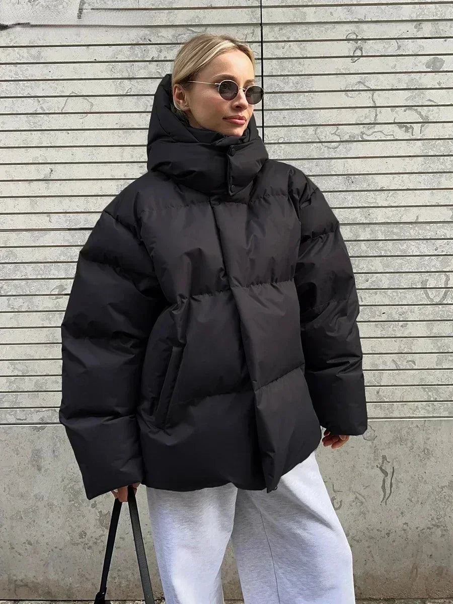 Monica | Thick Quilted Winter Jacket