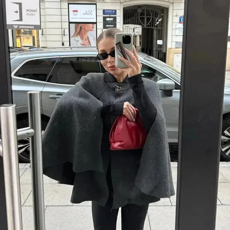 Ottilia | Eleganter Cape-Mantel