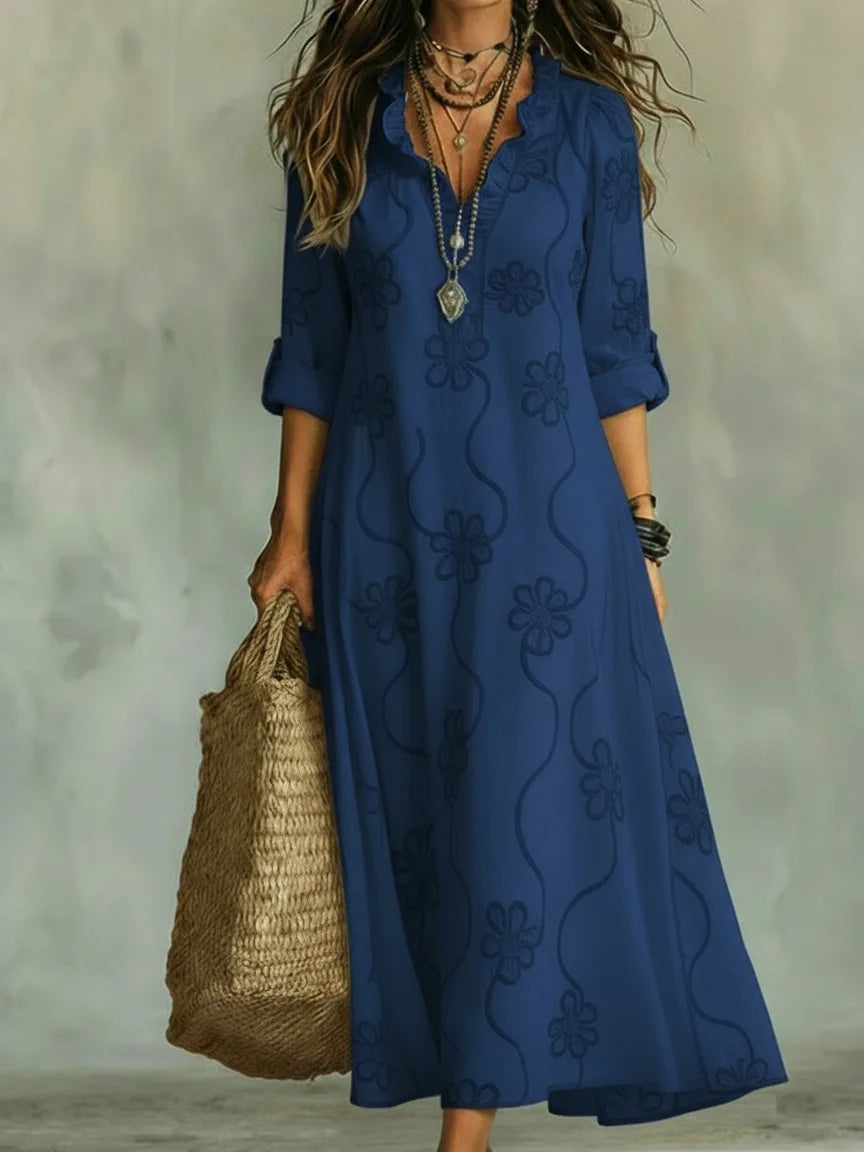 Sienna™ |  Bauchkaschierendes Sommerkleid mit Blumenmuster
