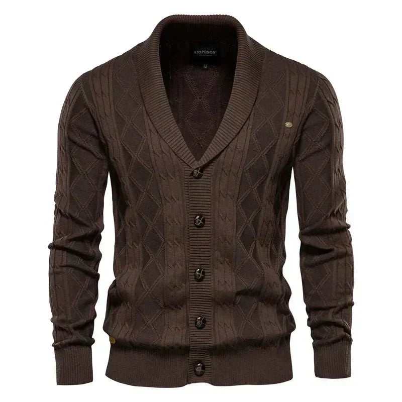 Waldemar | Herren Cardigan mit Knopfleiste