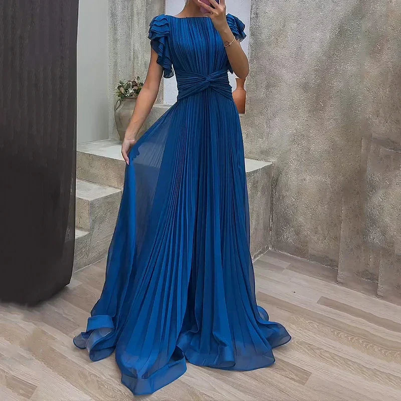 Plissiertes Abendkleid Rory