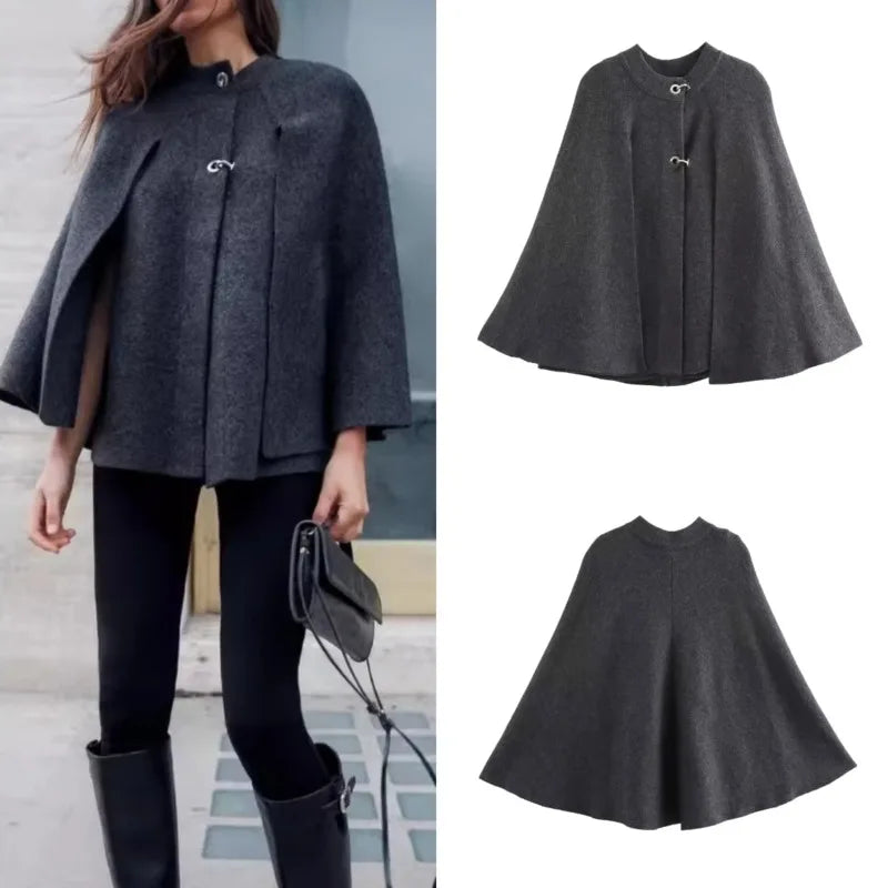 Ottilia | Eleganter Cape-Mantel
