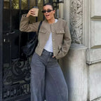 Sara | Elegante Jacke mit Goldknöpfen