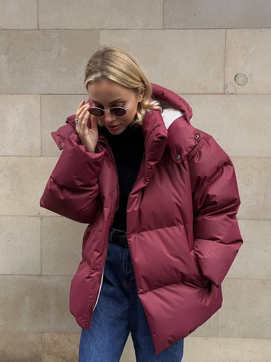 Monica | Thick Quilted Winter Jacket