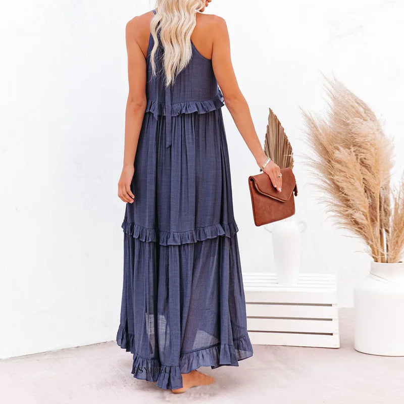 Dylilah | Kleid mit Rüschensaum