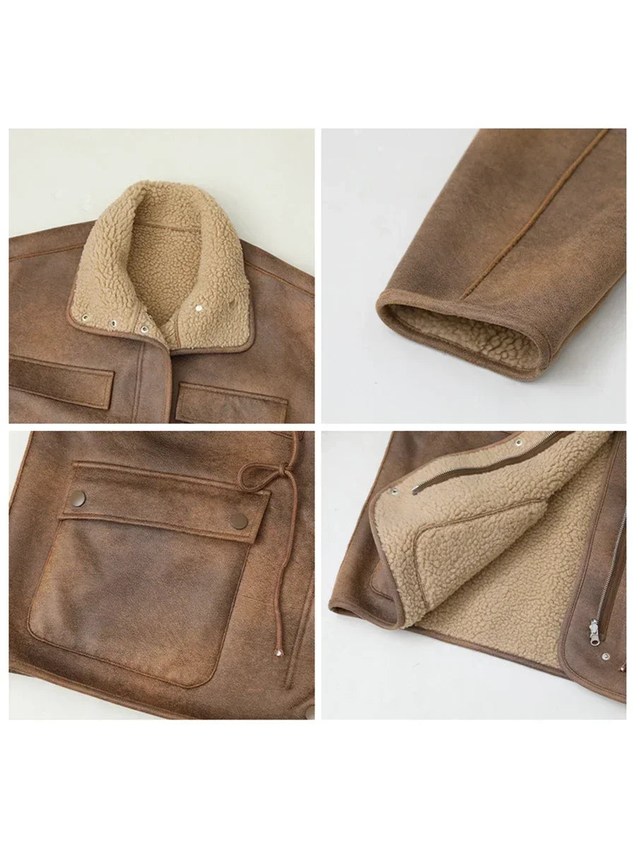 Dagny | Zeitgemäße Doppelknopf-Winterjacke