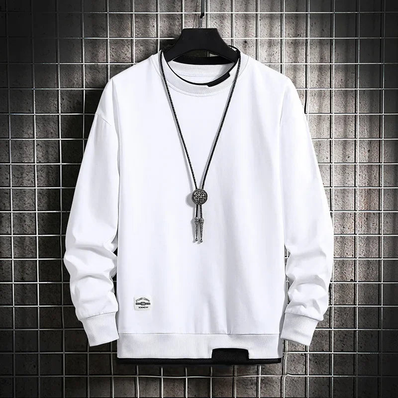 Marvin | Pullover mit Rundhalsausschnitt