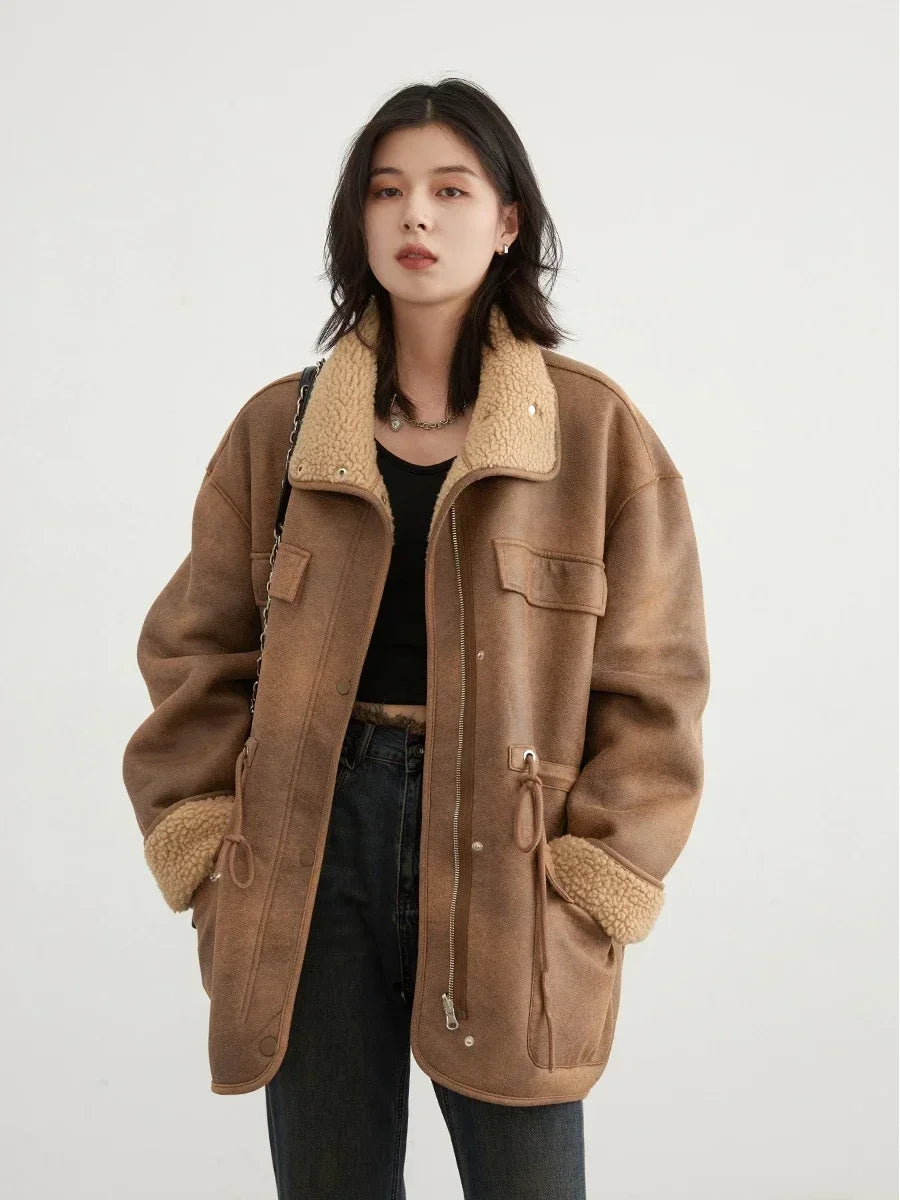 Dagny | Zeitgemäße Doppelknopf-Winterjacke