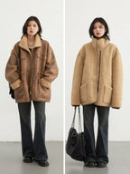 Dagny | Zeitgemäße Doppelknopf-Winterjacke