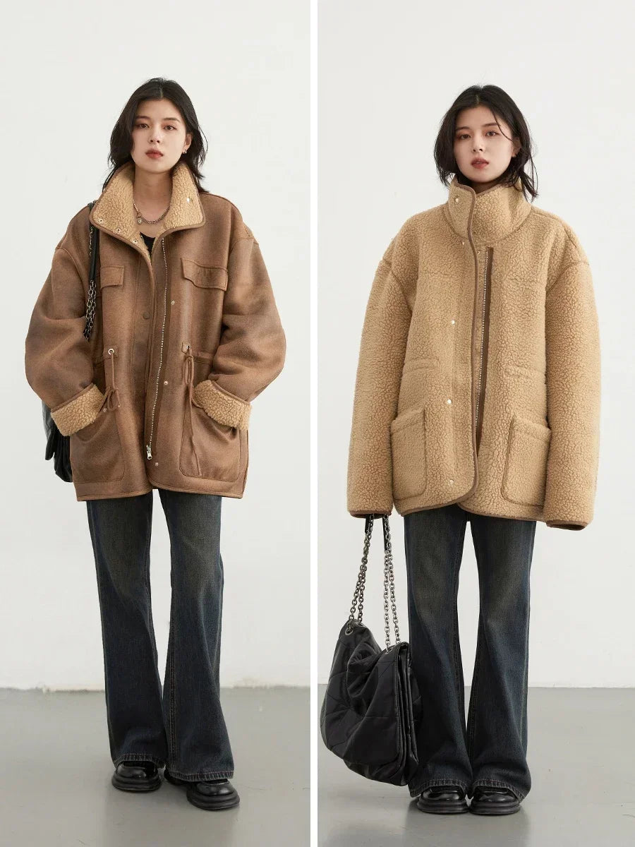 Dagny | Zeitgemäße Doppelknopf-Winterjacke
