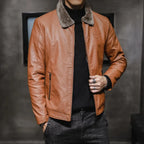 Tobias | Elegante Kunstlederjacke