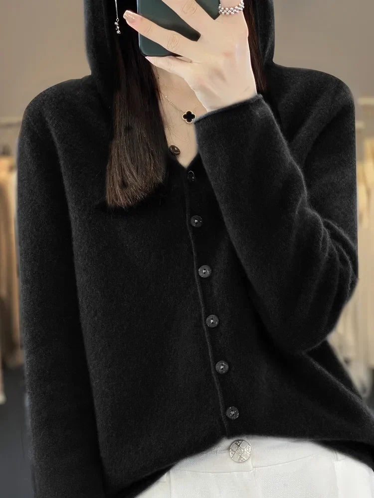 Jamie | V-Ausschnitt-Cardigan