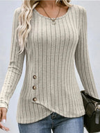 Eveline | Schicker Pullover mit Rundhalsausschnitt