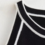 Odille | Black and White Blouse