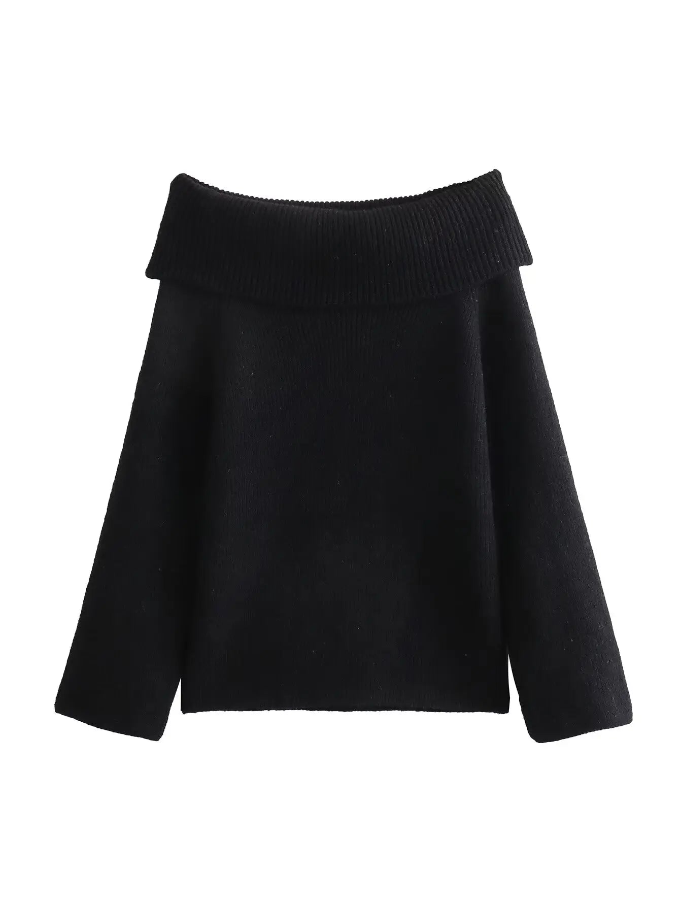 Kiondra | Strickpullover mit Off-Shoulder-Ausschnitt