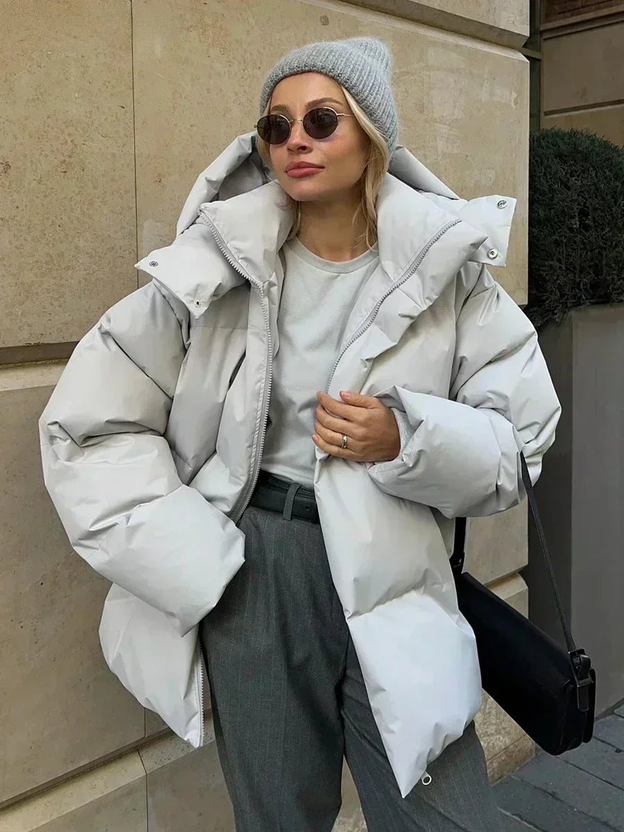 Monica | Thick Quilted Winter Jacket