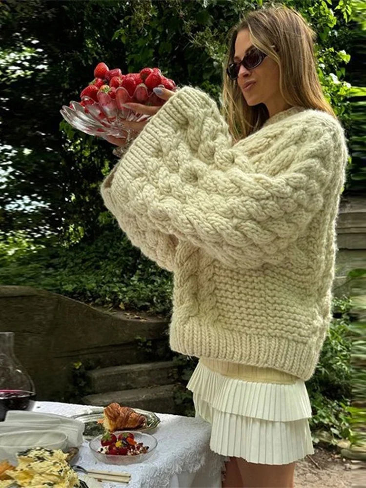 Mikaela | Oversized Strickpullover