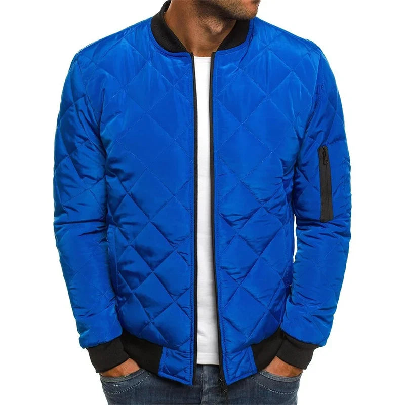 Dale | Baumwolljacke mit Rautenmuster